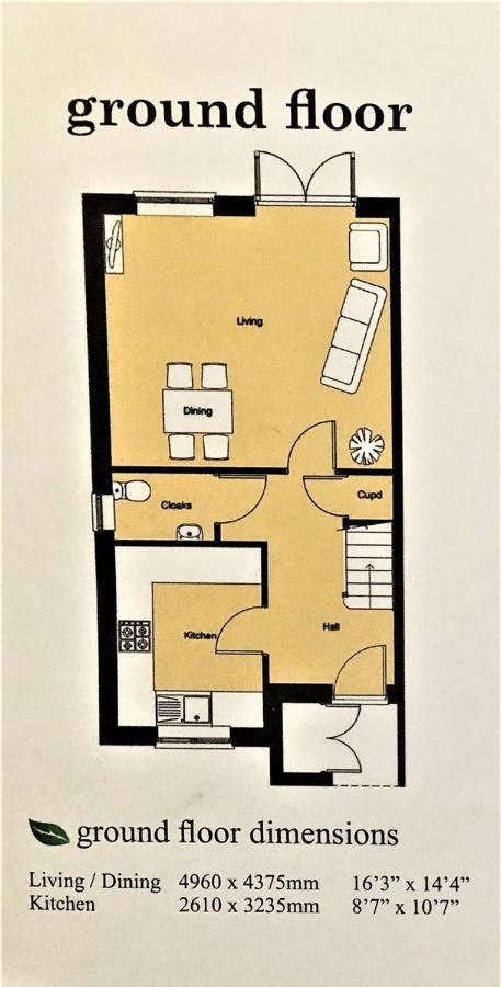 Stylish & Spacious 3 Bed House With 2 Free Car Parking Spaces Villa Appledram Esterno foto